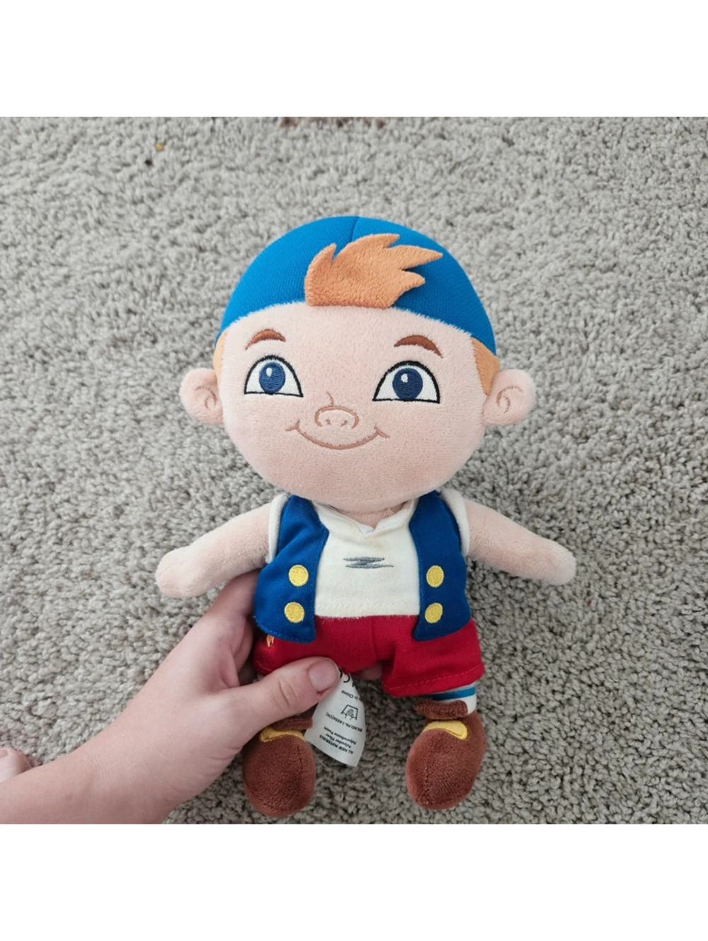 Disney Store Jake and the Never Land Pirates Cubby 11-inch plush doll